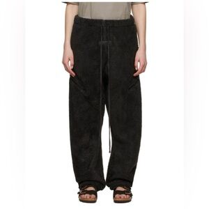 Fear of God Essentials Black Fleece Sweatpants